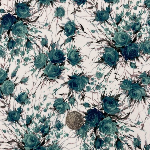 Cotton Lawn - 0257/SI/A - Teal